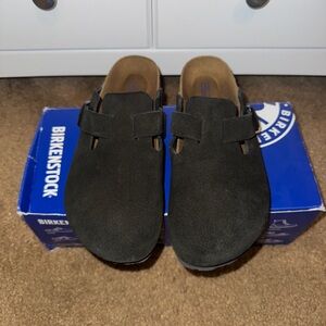 Birkenstock Boston Clogs - Black - size 37